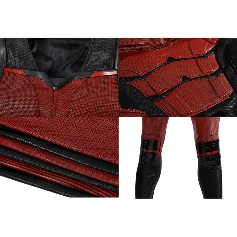 Daredevil Born Again Red Suit Matthew Murdock Cosplay Costume Deluxe Set
