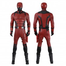 Daredevil Born Again Red Suit Matthew Murdock Cosplay Costume Deluxe Set