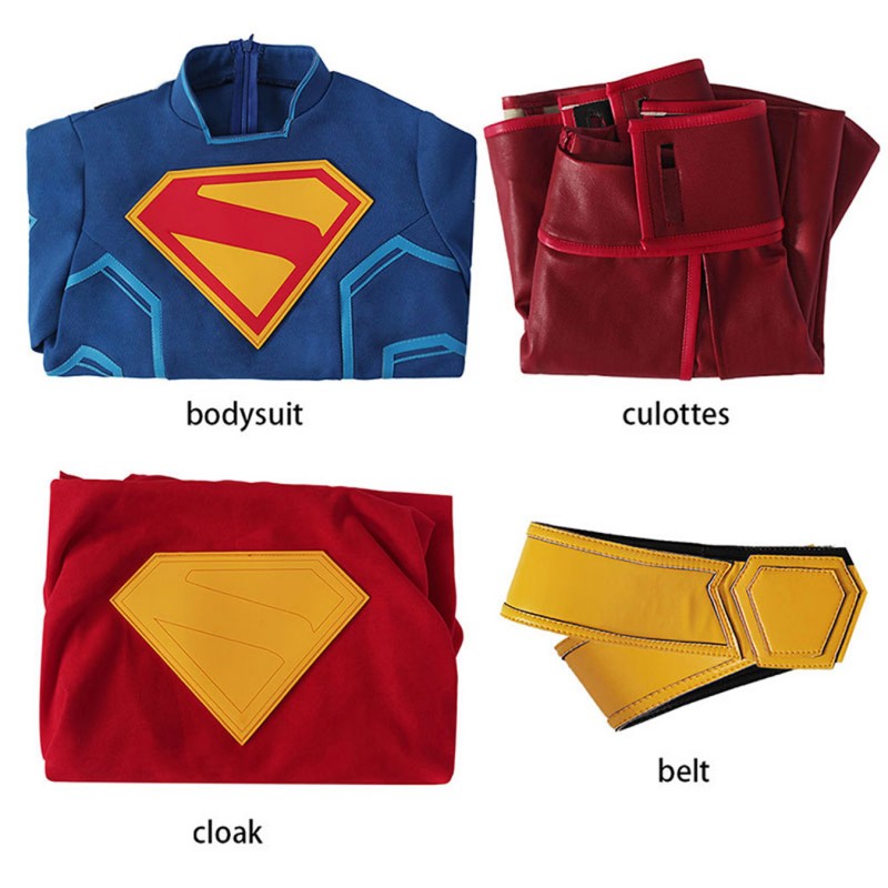 Clark Kent Legacy Kara El Costume Lois Lane Halloween Cosplay Suit