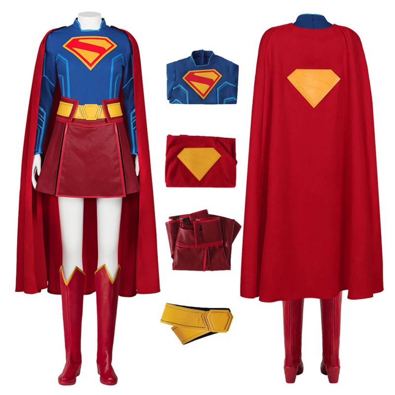Clark Kent Legacy Kara El Costume Lois Lane Halloween Cosplay Suit