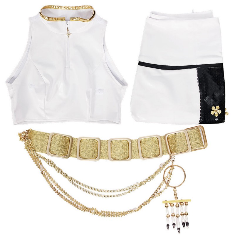 Rumi Costume KPop Demon Hunters Halloween Suit