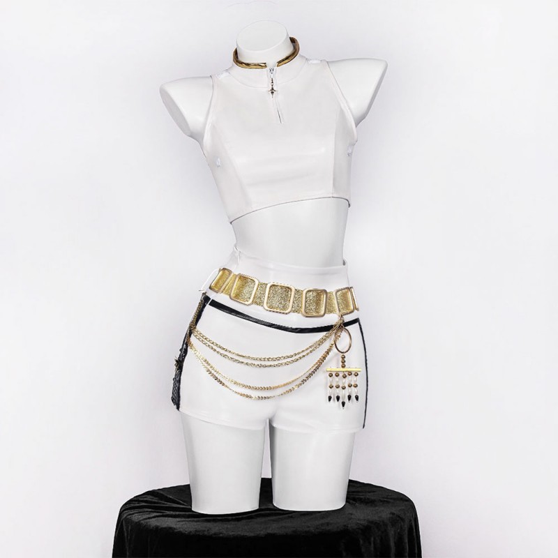 Rumi Costume KPop Demon Hunters Halloween Suit