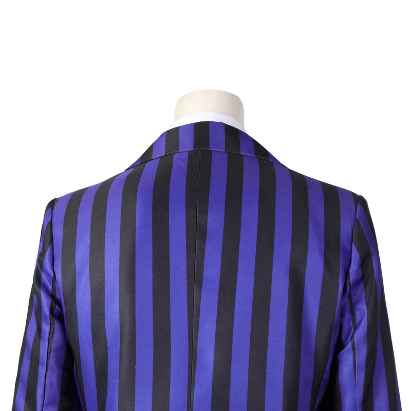 Wednesday 2 Costume The Addams Family Nevermore Academy Uniform Purple Cosplay Suit