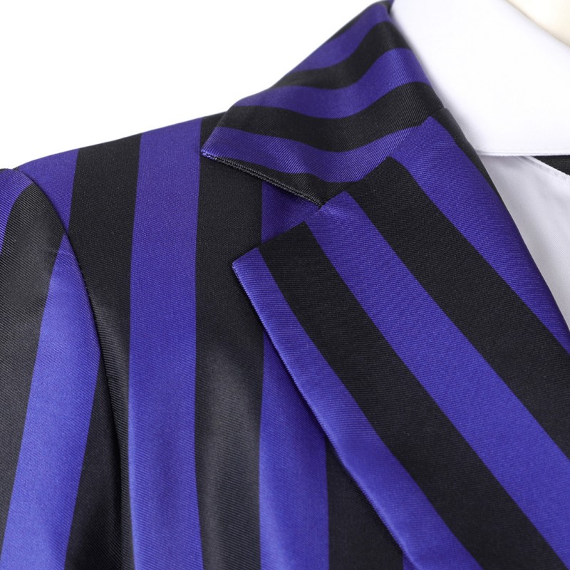 Wednesday 2 Costume The Addams Family Nevermore Academy Uniform Purple Cosplay Suit