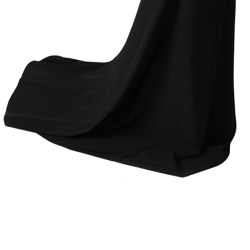 The Addams Family 2 Morticia Addams Costume Wednesday Cosplay Suit Black Dress