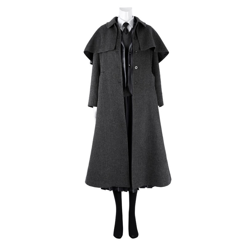Addams Nevermore Academy Uniform Suit The Addams Family Wednesday Cosplay Costume