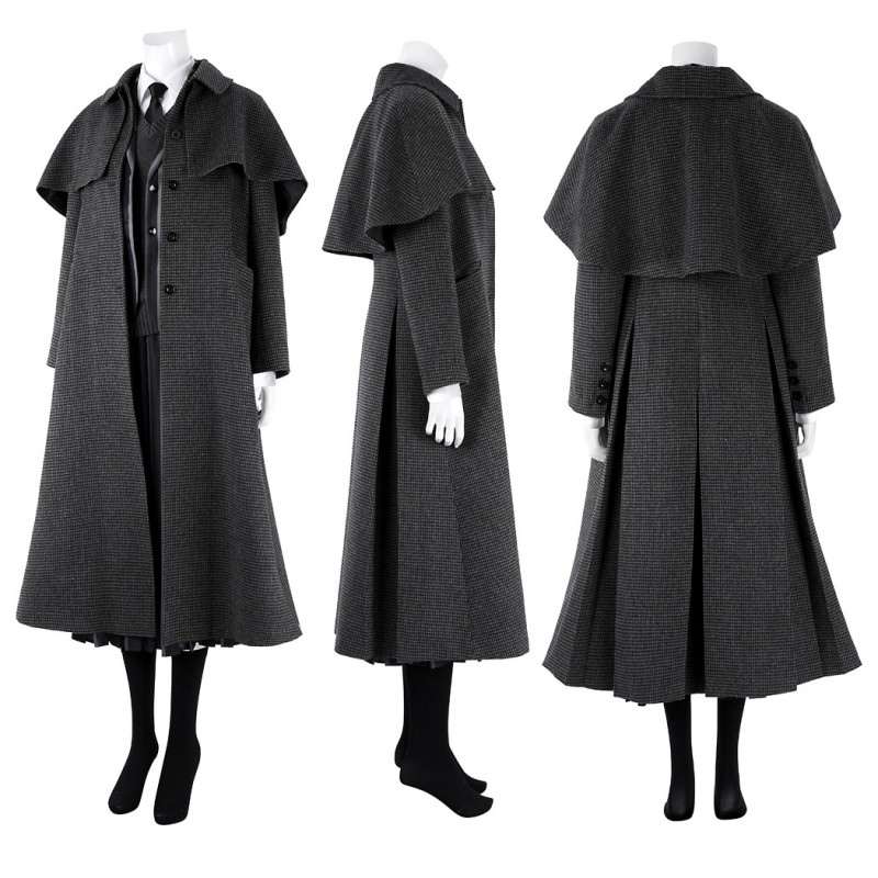 Addams Nevermore Academy Uniform Suit The Addams Family Wednesday Cosplay Costume