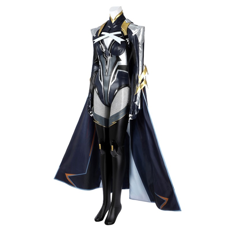 Marvel Rivals Storm Cosplay Costume Ororo Munroe Halloween Suit Female Outfits