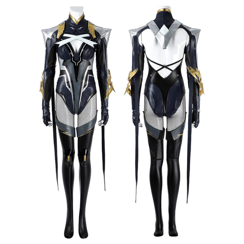 Marvel Rivals Storm Cosplay Costume Ororo Munroe Halloween Suit Female Outfits