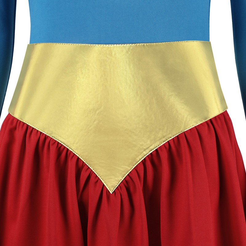 Kara Zor-El Costume Woman of Tomorrow Cosplay Suit Manga Version