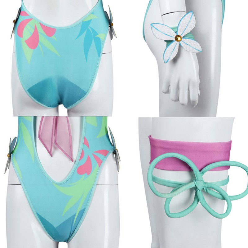 Marvel Rivals Psylocke Lady Swimsuit Cosplay Costume Betsy Braddock Halloween Suit