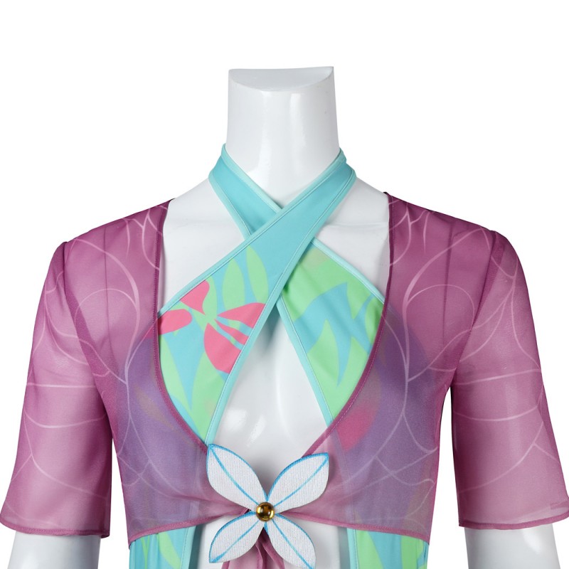 Marvel Rivals Psylocke Lady Swimsuit Cosplay Costume Betsy Braddock Halloween Suit