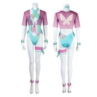Marvel Rivals Psylocke Lady Swimsuit Cosplay Costume Betsy Braddock Halloween Suit