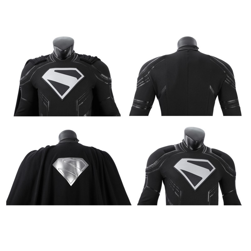 Clark Kent Legacy Black Costume David Corenswet Halloween Cosplay Suit