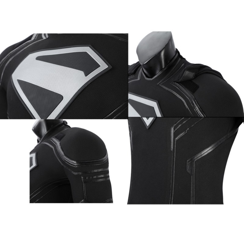 Clark Kent Legacy Black Costume David Corenswet Halloween Cosplay Suit