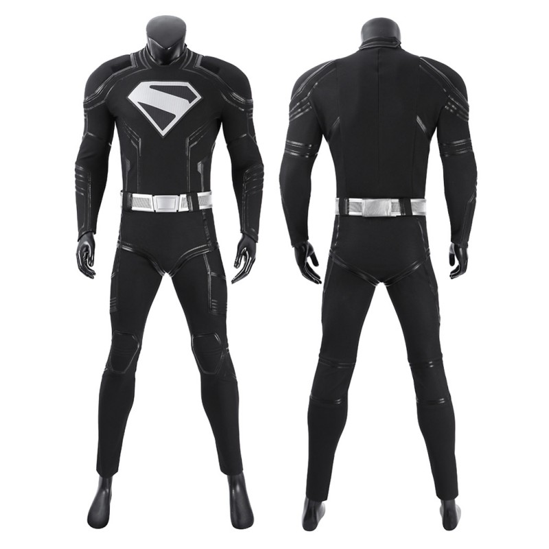 Clark Kent Legacy Black Costume David Corenswet Halloween Cosplay Suit