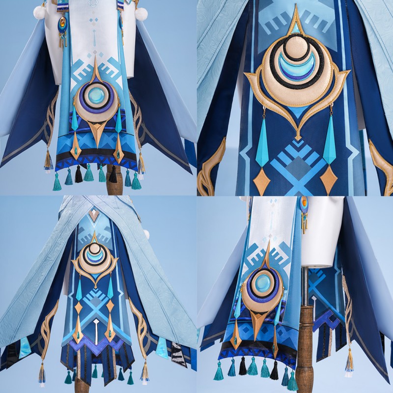 Genshin Impact Lauma Costume Game Halloween Women Cosplay Suit