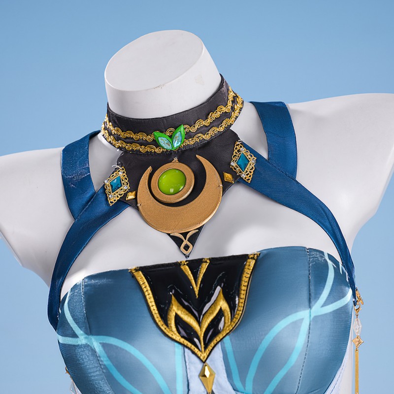 Genshin Impact Lauma Costume Game Halloween Women Cosplay Suit