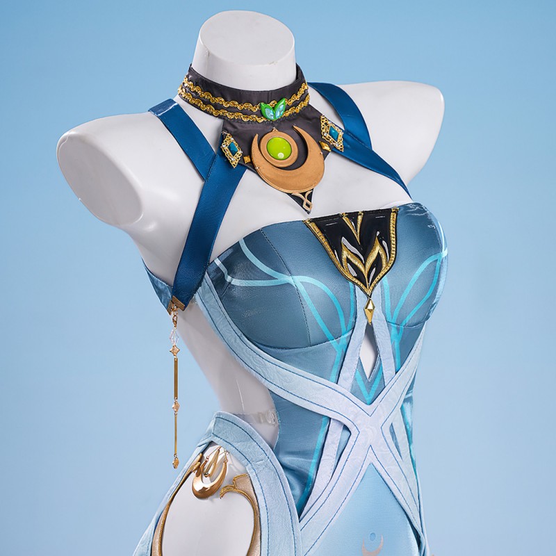 Genshin Impact Lauma Costume Game Halloween Women Cosplay Suit