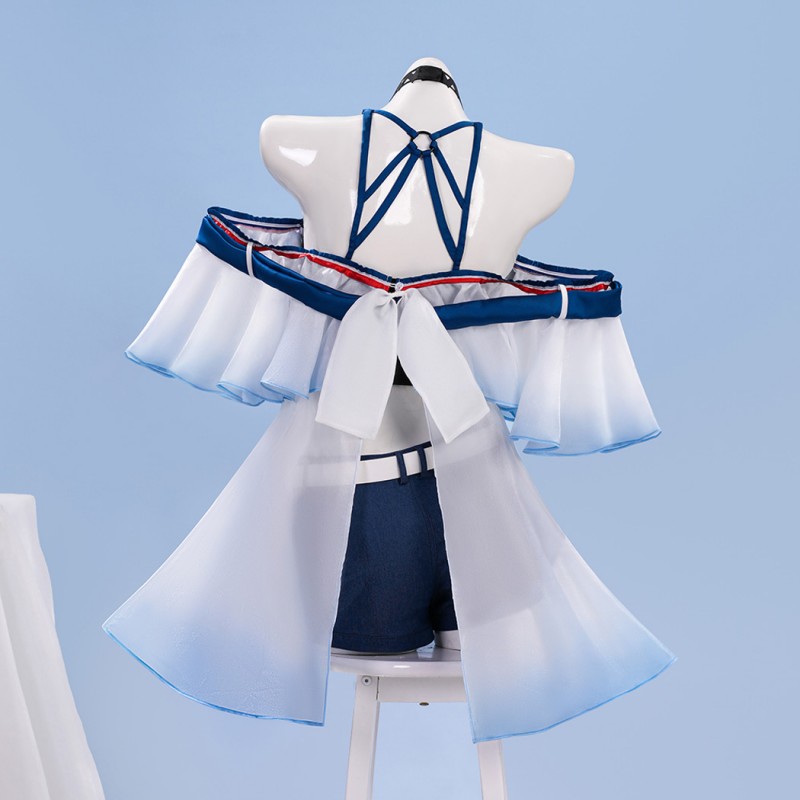 Arknights Skadi Cosplay Costume Game Women Halloween Suit