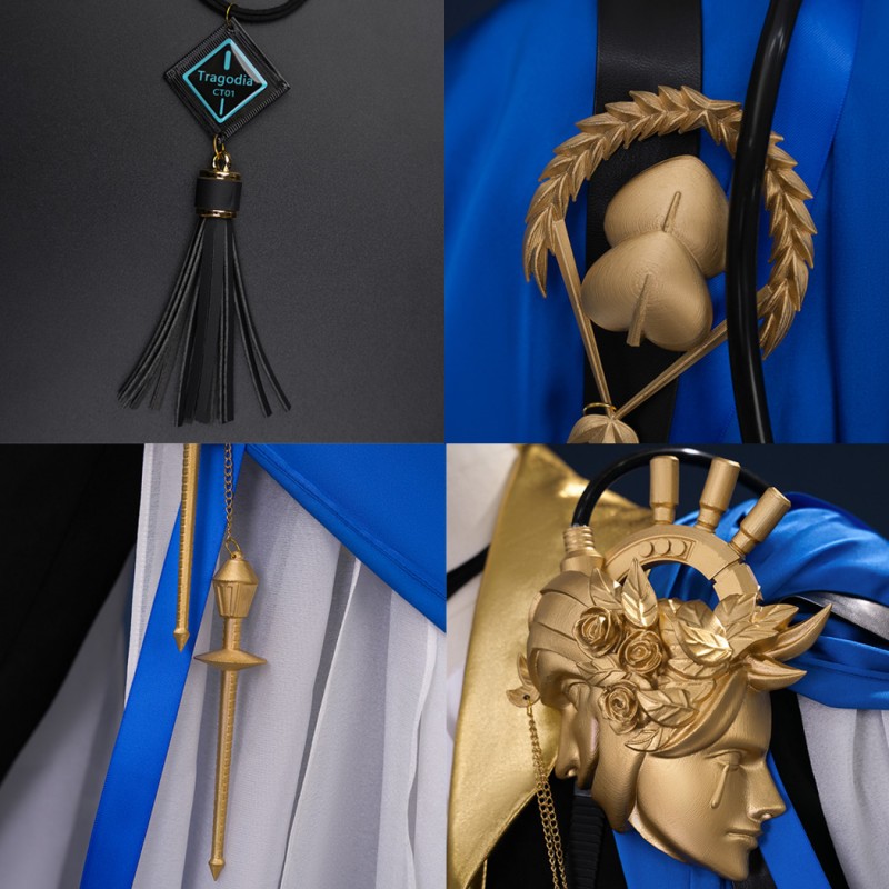 Arknights Dionysus Cosplay Costume Game Halloween Suit