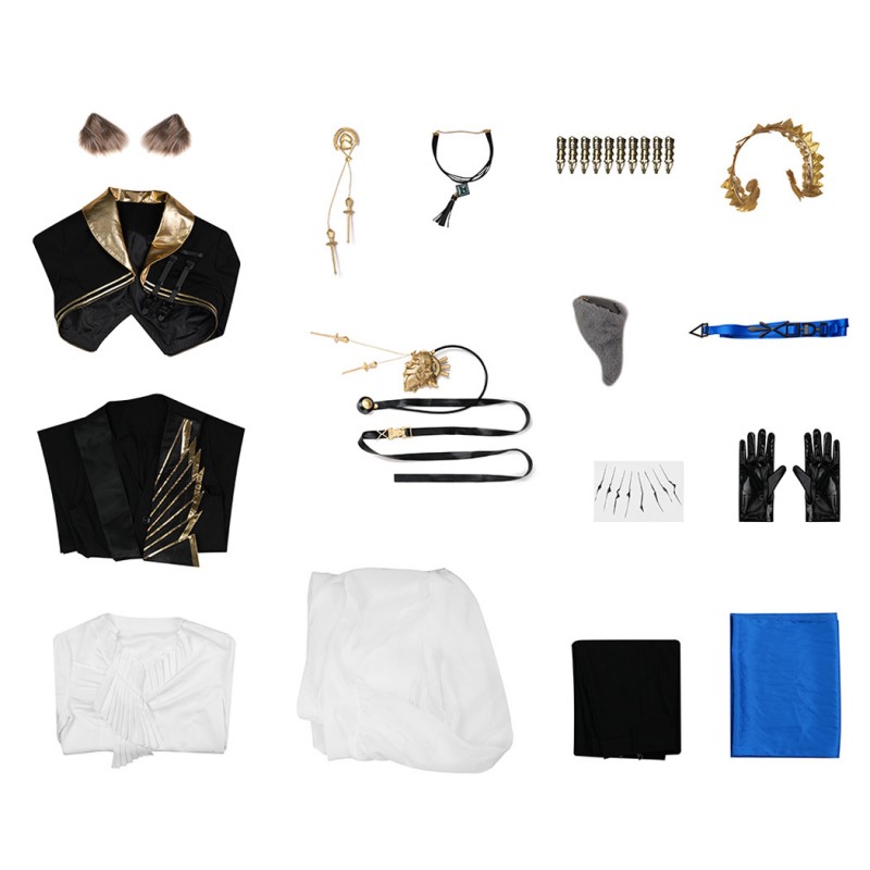 Arknights Dionysus Cosplay Costume Game Halloween Suit