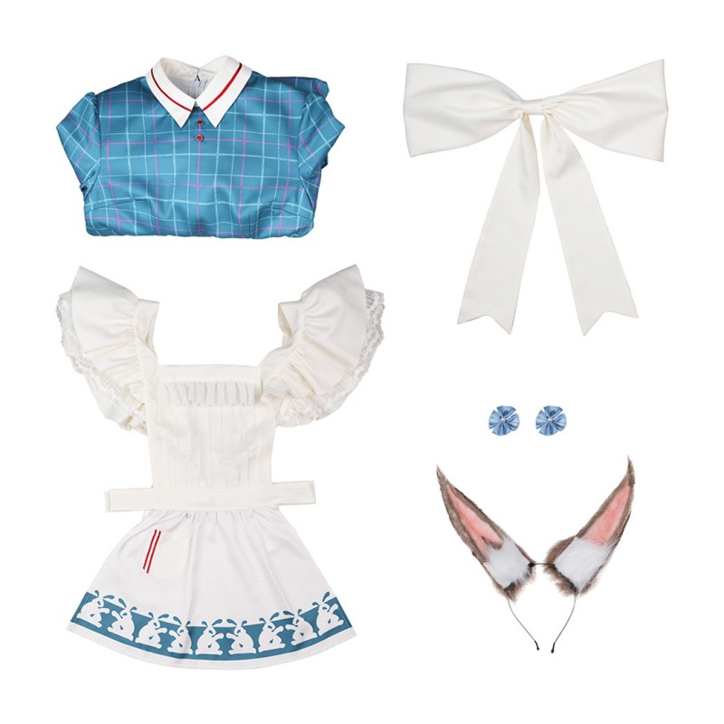 Arknights Amiya Cosplay Costume Game Women Halloween Suit