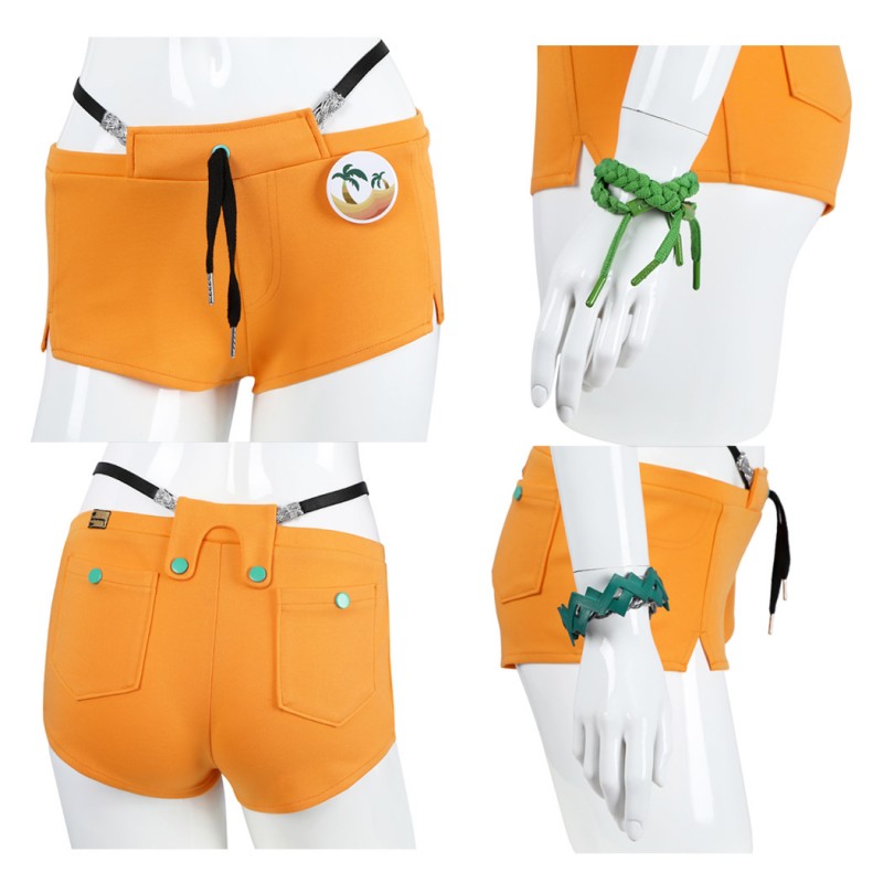 Zenless Zone Zero Belle Swimsuit Game Cosplay Costume Women Halloween Suit
