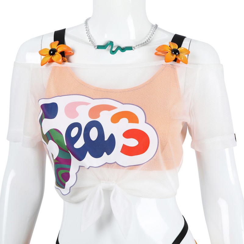Zenless Zone Zero Belle Swimsuit Game Cosplay Costume Women Halloween Suit
