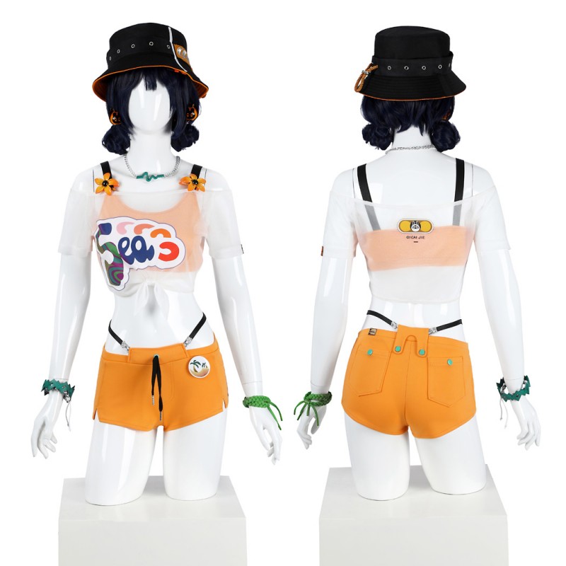 Zenless Zone Zero Belle Swimsuit Game Cosplay Costume Women Halloween Suit