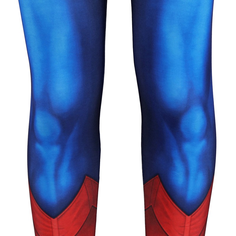Kids Clark Kent 1978 Jumpsuit Printer Polyester Suit Christopher Reeve Cosplay Costume