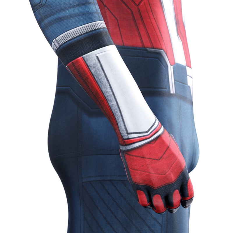 Captain America Brave New World Jumpsuit Falcon Sam Wilson Cosplay Costume Printed Suit