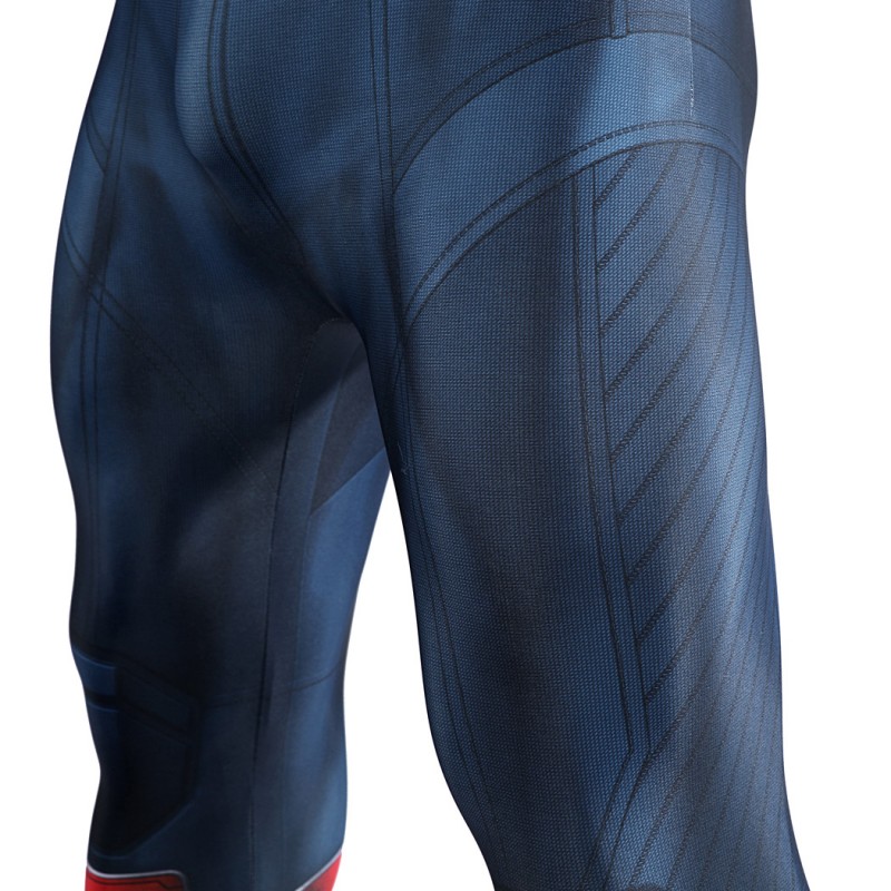 Captain America Brave New World Jumpsuit Falcon Sam Wilson Cosplay Costume Printed Suit
