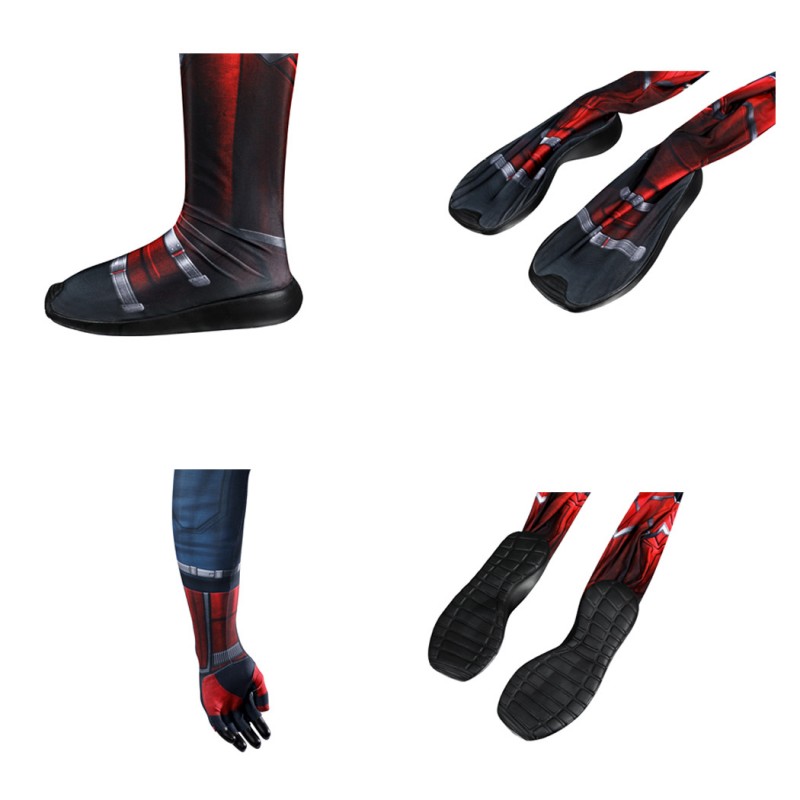 Captain America Brave New World Jumpsuit Falcon Sam Wilson Cosplay Costume Printed Suit