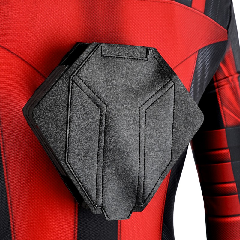 Lady Deadpool Jumpsuit Deadpool 3 Wolverine Cosplay Costume Red Suit with Accessories