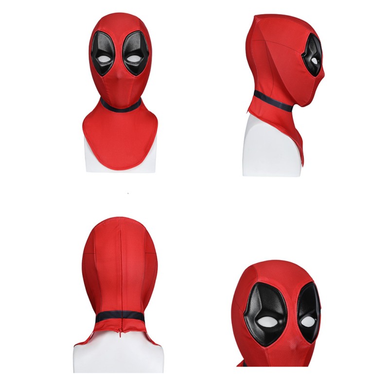 Lady Deadpool Jumpsuit Deadpool 3 Wolverine Cosplay Costume Red Suit with Accessories
