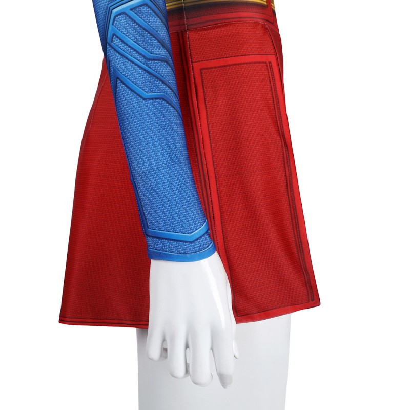 Legacy Women  Jumpsuit Milly Alcock Cosplay Costume Printed Red Suit