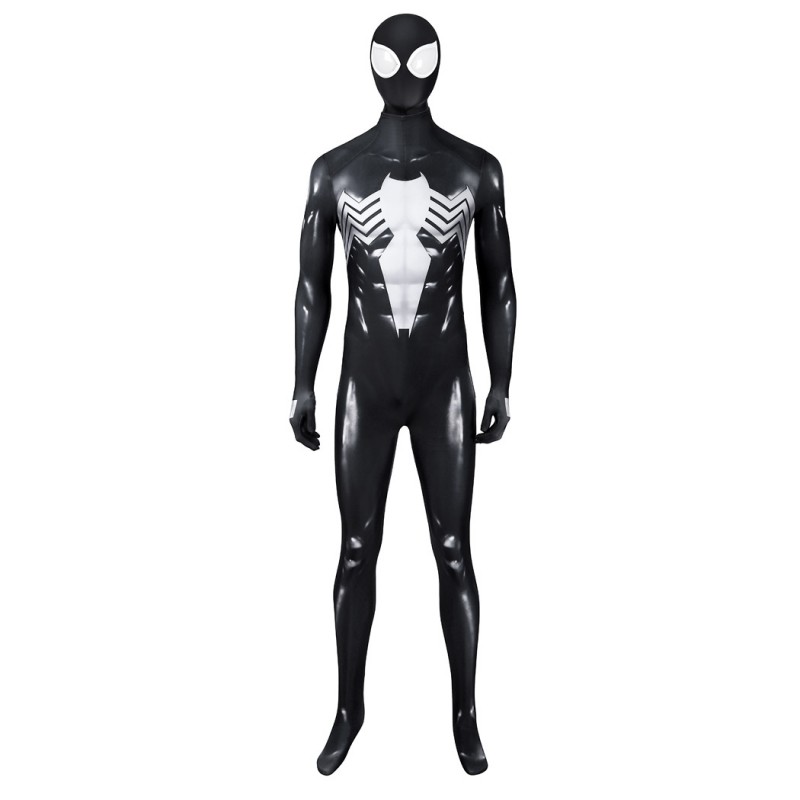 Spider-Man 2 Classic Jumpsuit Peter Parker Cosplay Costume Male Black Suit