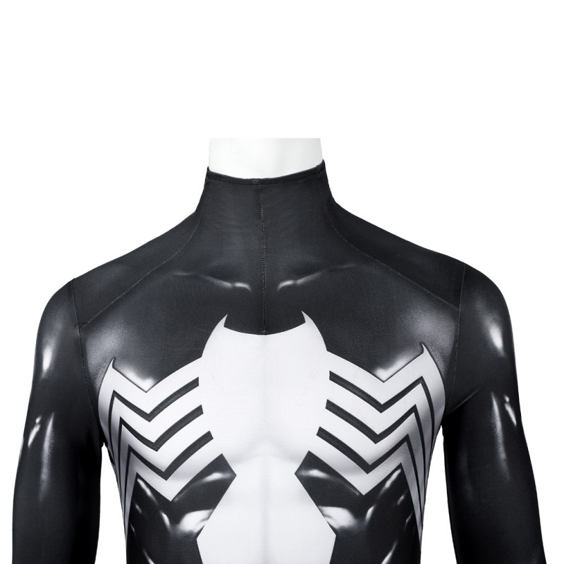 Spider-Man 2 Classic Jumpsuit Peter Parker Cosplay Costume Male Black Suit