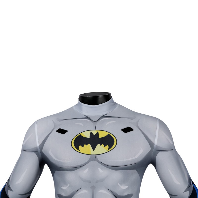 Bruce Wayne Costume The Bat Season 1 Cosplay Suit Men Printed Outfit