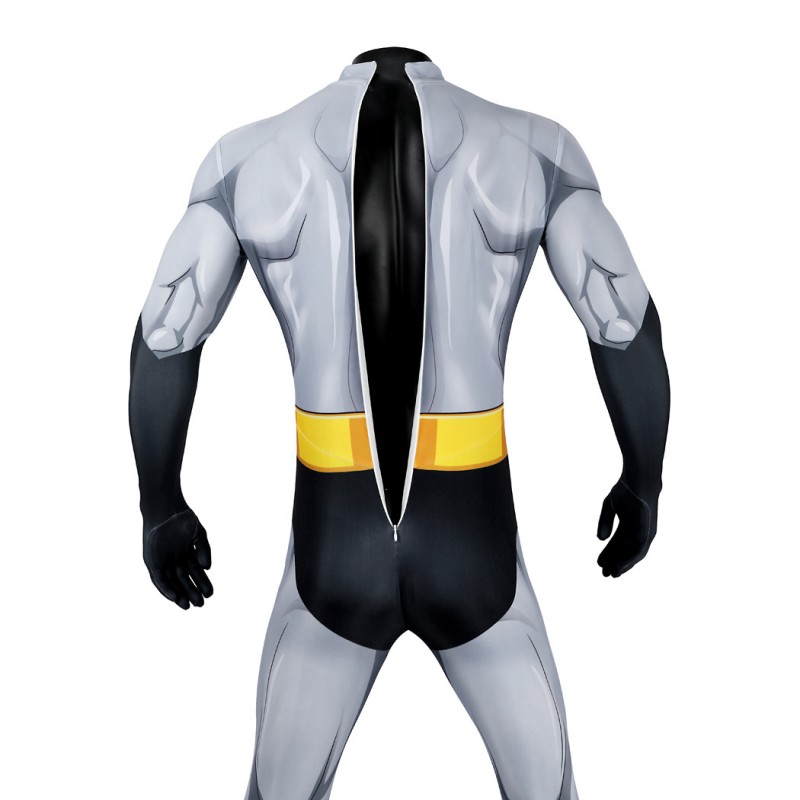 Bruce Wayne Costume The Bat Season 1 Cosplay Suit Men Printed Outfit