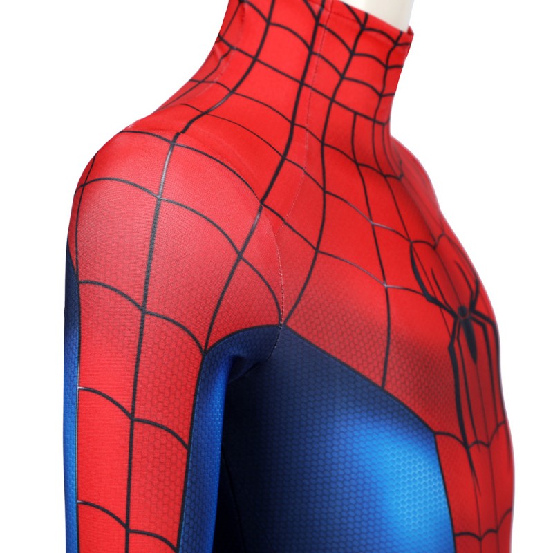 Kids Spider-Man Brand New Day Jumpsuit Peter Parker Cosplay Costumes Printed Suit