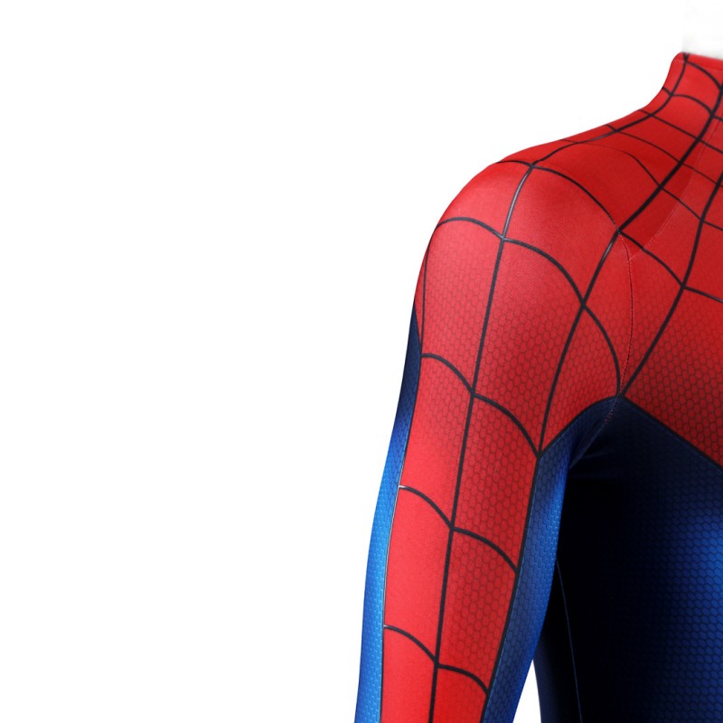 Spider-Man Brand New Day Jumpsuit Peter Parker Cosplay Costume Printed Suit