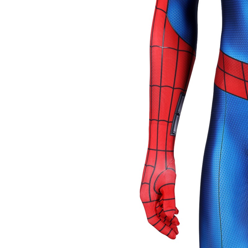 Spider-Man Brand New Day Jumpsuit Peter Parker Cosplay Costume Printed Suit