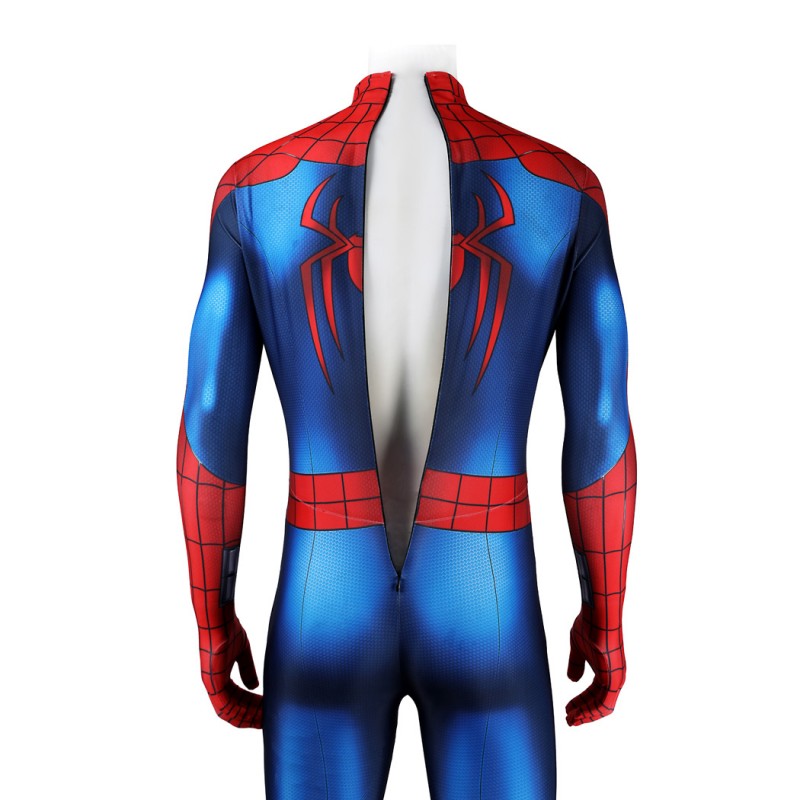 Spider-Man Brand New Day Jumpsuit Peter Parker Cosplay Costume Printed Suit