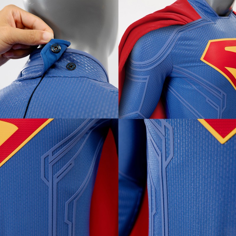 Clark Kent Legacy Costume David Corenswet Halloween Cosplay Suit Deluxe Version
