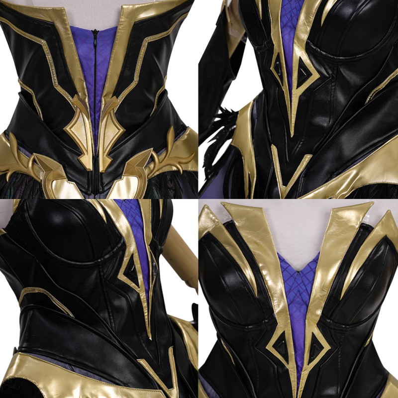 Marvel Rivals Dagger Cosplay Costume Game Woman Dress Halloween Suit