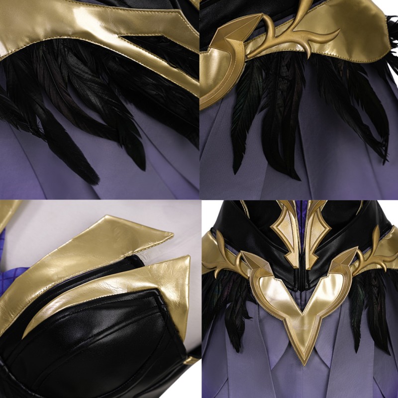 Marvel Rivals Dagger Cosplay Costume Game Woman Dress Halloween Suit