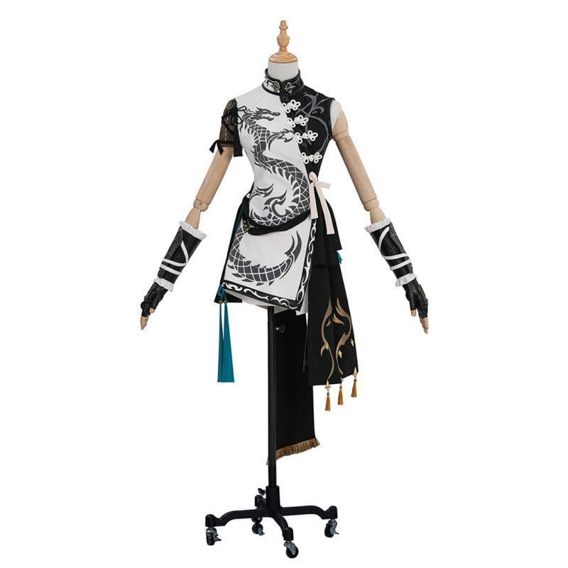 Final Fantasy XIV Monk Halloween Suit FF14 Cosplay Costume School Uniform Outfits