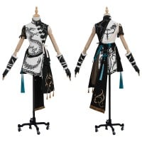 Final Fantasy XIV Monk Halloween Suit FF14 Cosplay Costume School Uniform Outfits